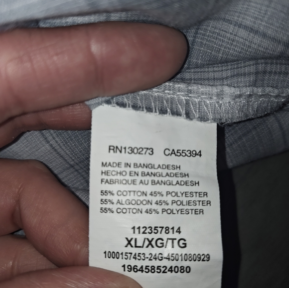 Wrangler Men's Long Sleeve Western Shirt Plaid Pearl snap Button Size XL - Picture 4 of 4
